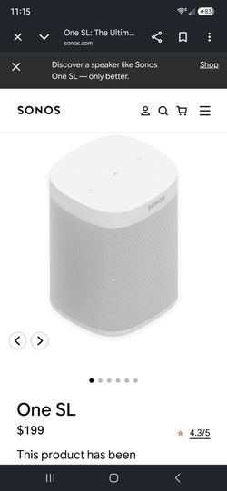 Sonos One SL