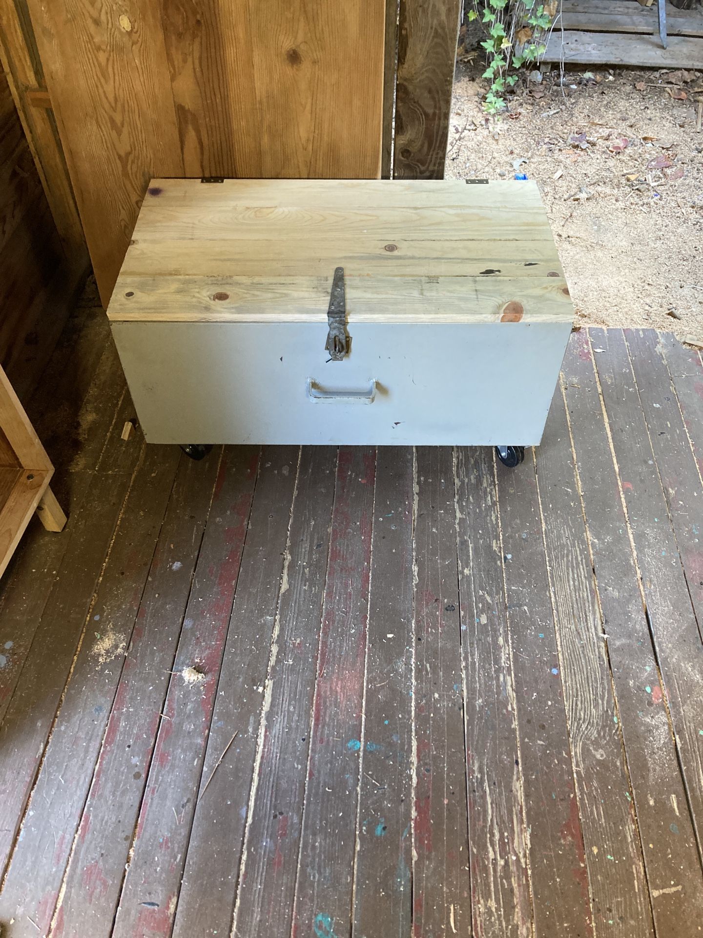 Storage - Metal and Wood