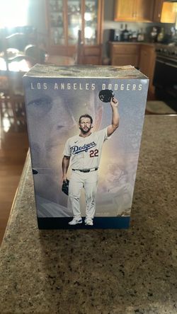 Kershaw 3K Career Strikeout Platinum Bobblehead