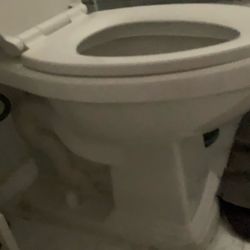 Toilet Bowl With Lid ,No Tank