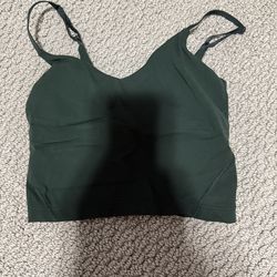Lululemon Dark Green Tank Top, Size 02