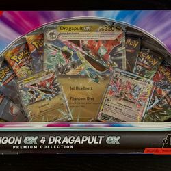 Hydreigon ex & Dragapult ex Premium Collection