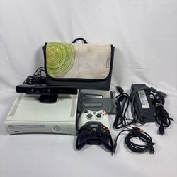 XBOX 360 Pro Bundle | 10 Controllers | Games | 20+60gb Hdd