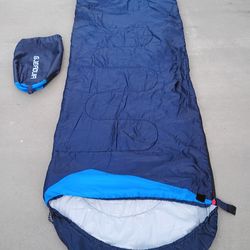 Sleeping Bag Water Resistant - No Rips - Tears - Zipper Works Great Excellent Condition