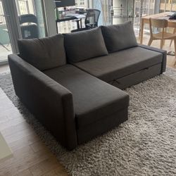 Sleeper Sectional With Storage (3 Seat with storage)