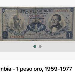 Colombia - 1 Peso Oro