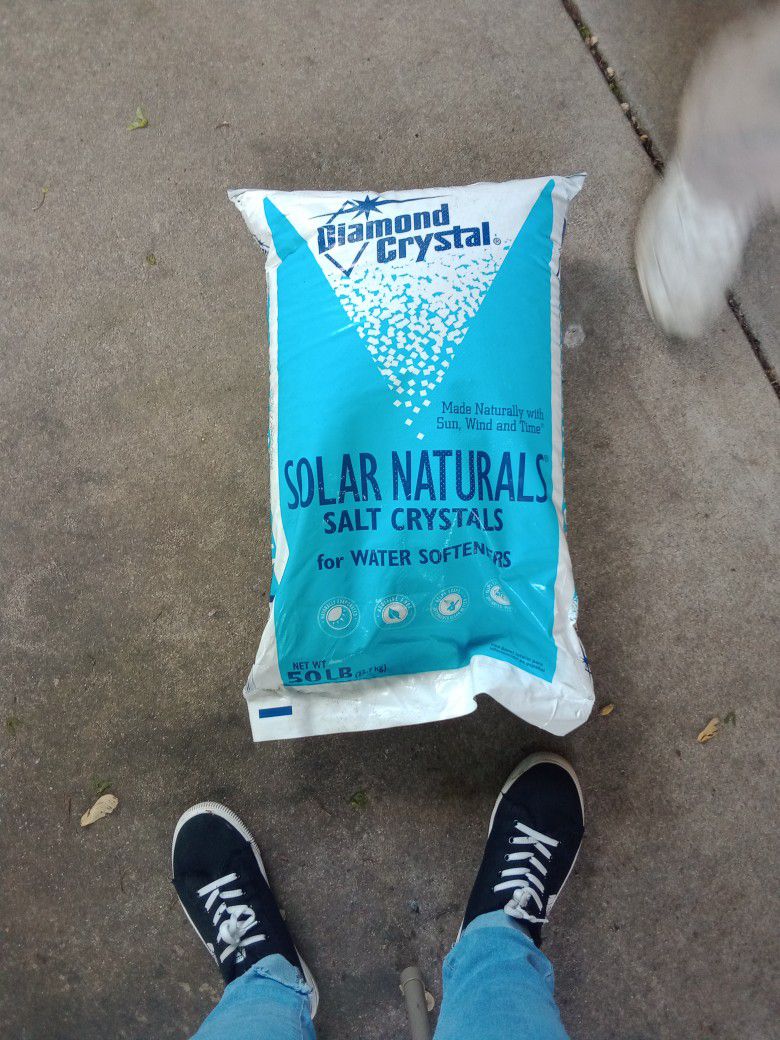 Salt/Water Softener Quantity 10.  50lb Bags $5 Each Or $45 For All