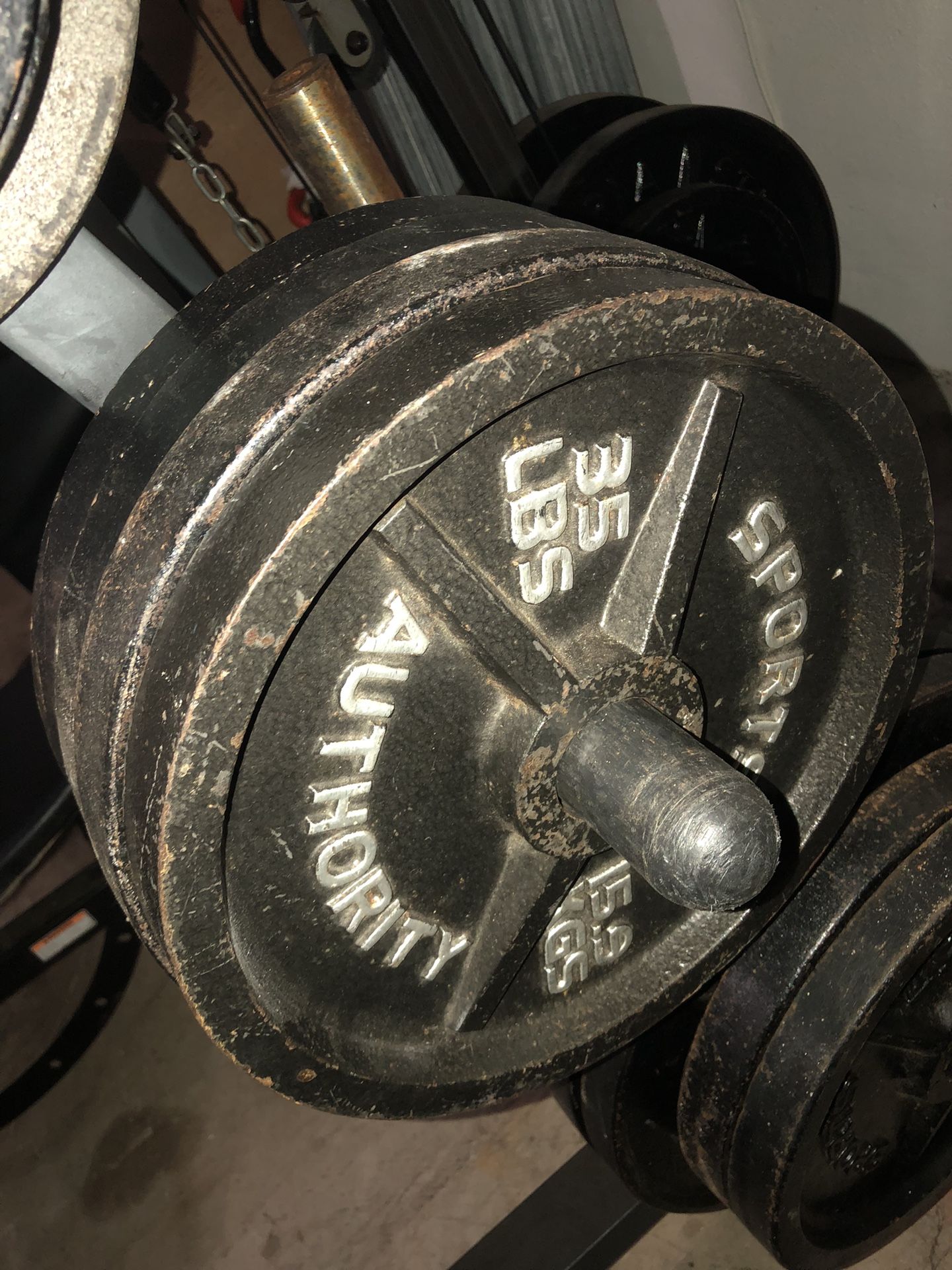 Weight Plates. 2. Plates $35 Lbs. 70 Lbs Total