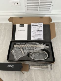 Single Lever Faucets And Drain (New)