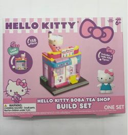 HELLO KITTY BOBA TEA SHOP Build Set