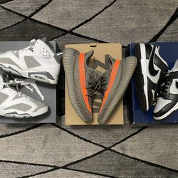Jordan’s Nike’s Burberry’s Men’s shoes size 8/8.5/9
