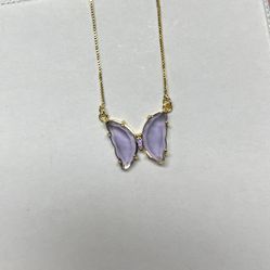 butterfly necklace 