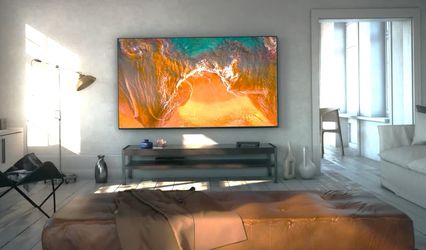 Large LG 4K 65" Television