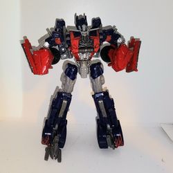 Transformers DOTM Optimus Prime voyager class figure incomplete 