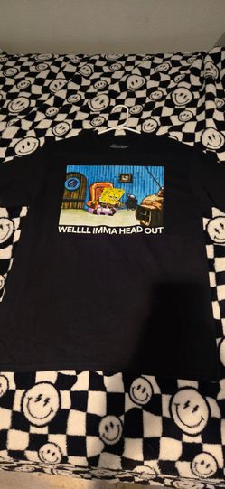 SpongeBob "Wellll Imma Head Out" Meme T-Shirt