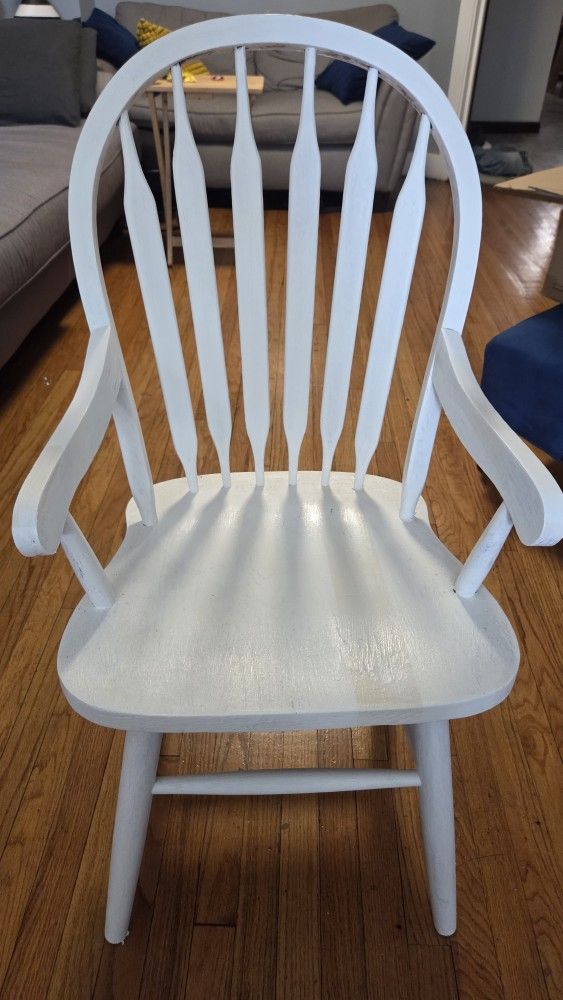 White Wooden Chair