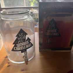 Christmas Beverage Dispenser