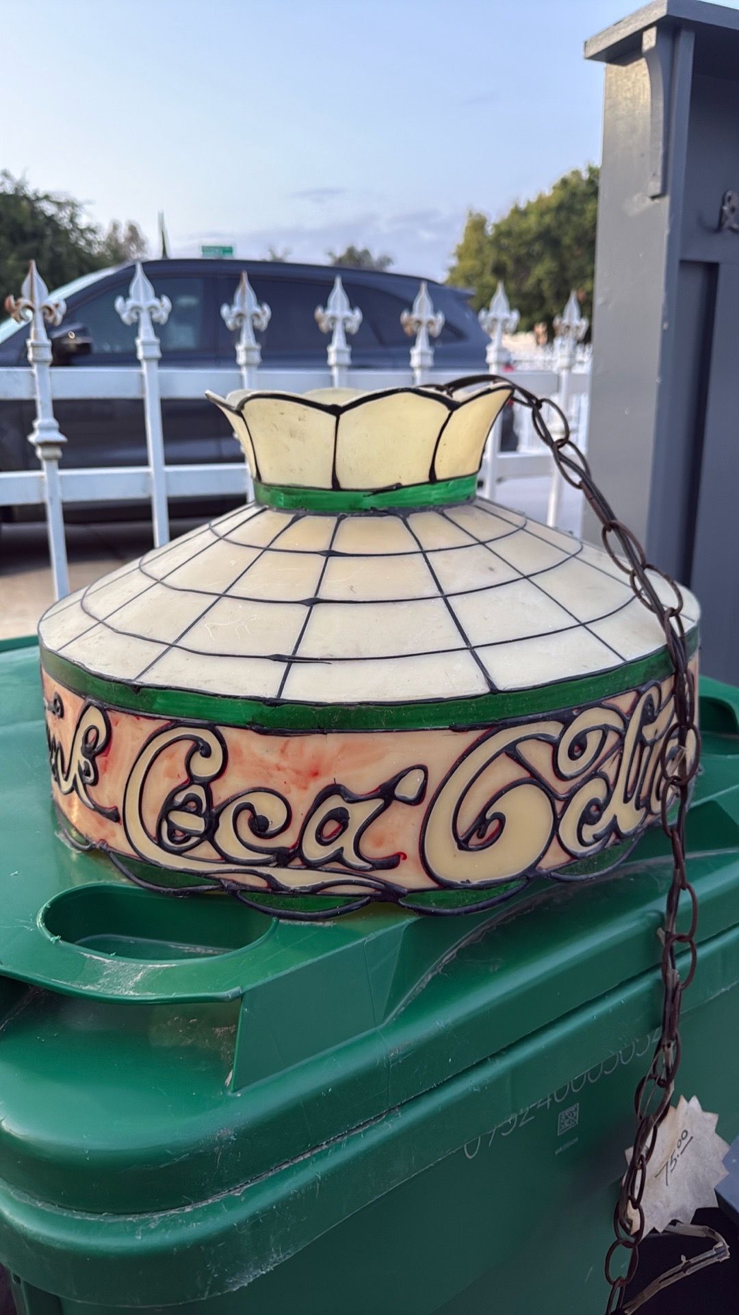 Coca Cola lamp