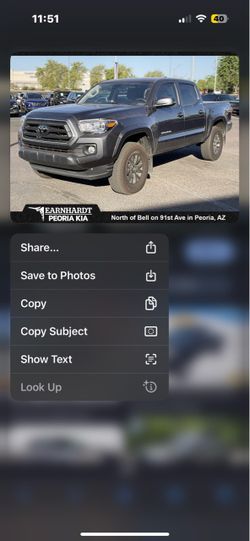 STOLEN 2022 TOYOTA TACOMA