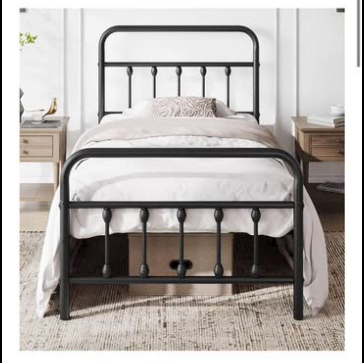 Metal Bed Frame Twin