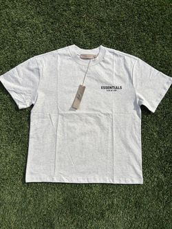 Essentials shirt light grey sizes: M,L brand new‼️