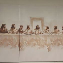 The last supper wall decor