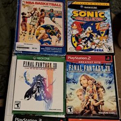 6 Videogames Various Consoles
