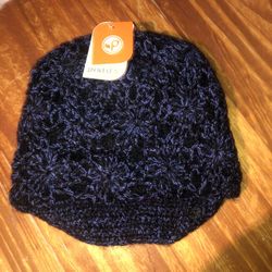 NWT Pistil ONE SIZE Blue Knit Hat