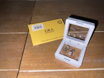 Moissanite Cubic Studs