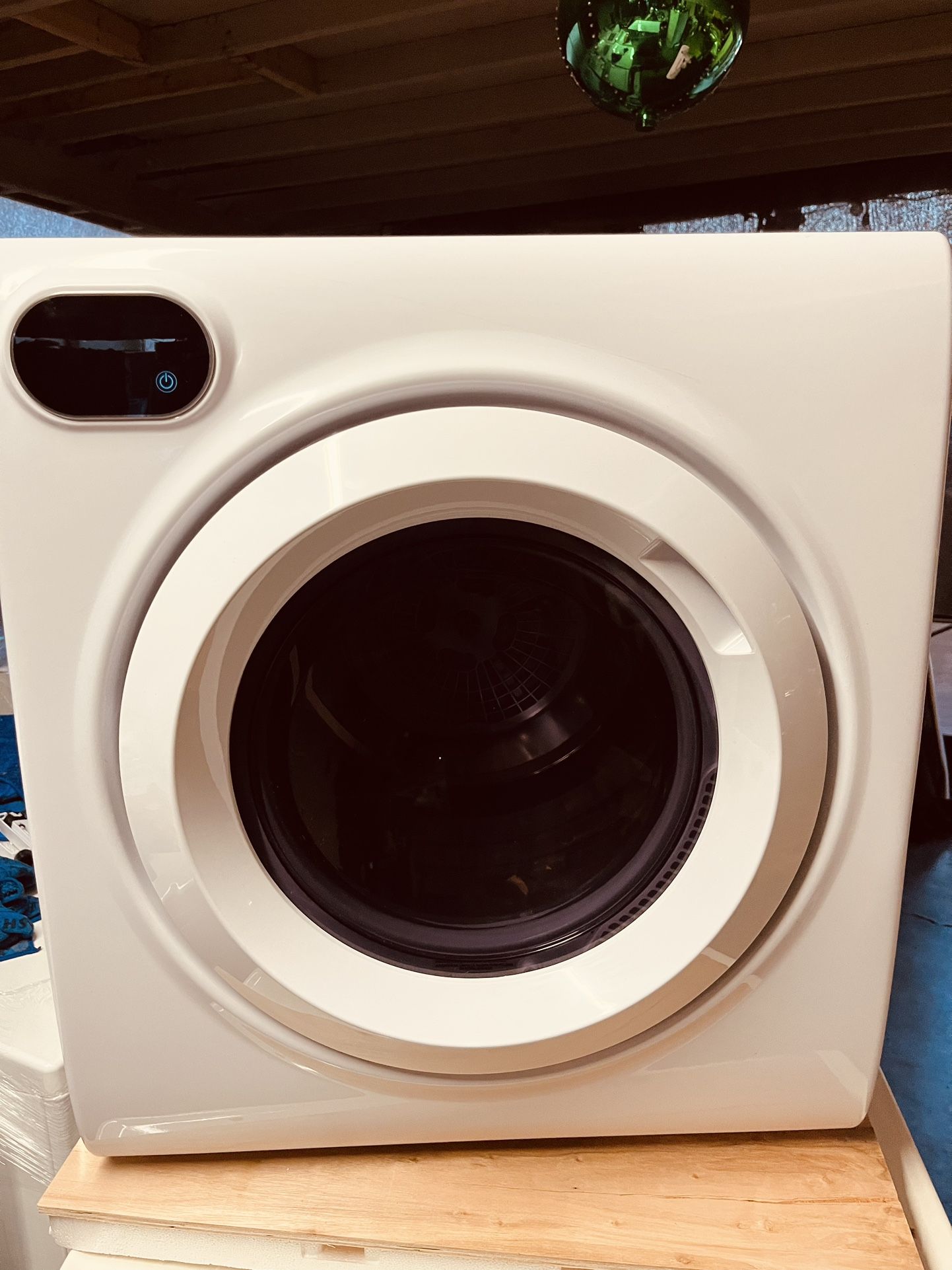 Euhomy Secadora portátil con manguera de escape, cuatro funciones de secado, seca hasta 9 libras de ropa, mini secadora de 1400 W con forro de acero i