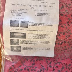 Large Impression May For Cake, Icing , Fondant