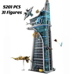 Avengers Tower Lego Set