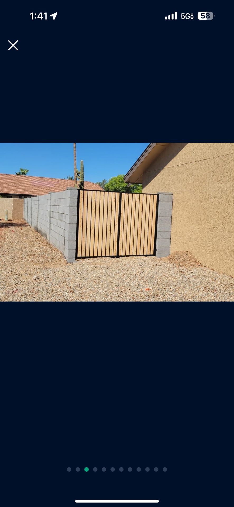 Block Fence & Gate