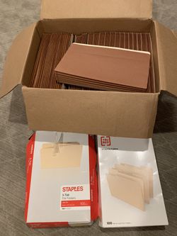 New! Legal size Redweld and Manila Folders