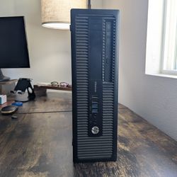 HP EliteDesk 800 G1 SFF + Sony Audio Speakers