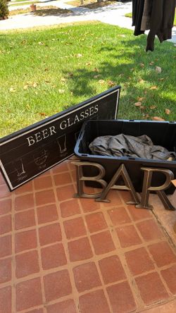 Bar signs