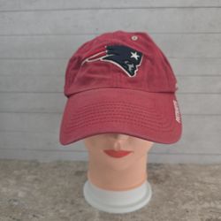 '47 New England Patriots Red Adjustable Strapback Hat