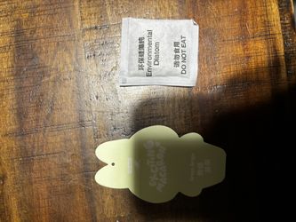 Green authentic labubu