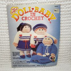 Fibre craft The Original doll baby in crochet pattern .  