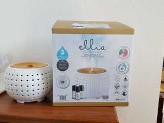 Ellis Aroma Diffuser With Essential Oils And Soundspa