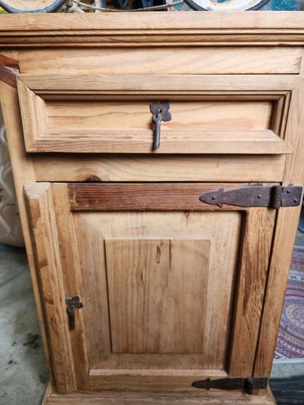 Rustic Style Nightstand or End Table