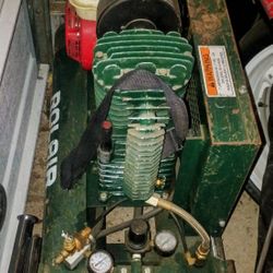 Rolair Twin Tank Gas Air Compressor 