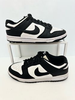 Nike Dunk Low Panda Sneakers Size 7 Men/ 8.5 Women