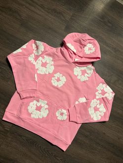 Pink Denim Tears Hoodie
