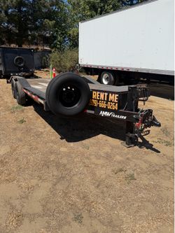 Car Hauler Trailer 20’x8.5’ Drive Over Fenders. Equipment Included