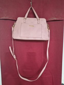 Pink Steve Madden Hanna crossbody satchel bag