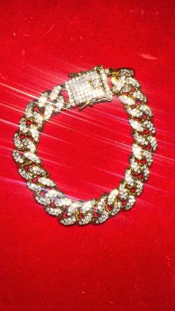 Cuban Bracelet Gold Plated