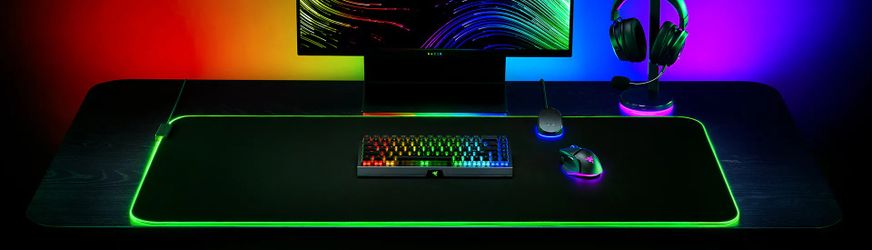 Raze Chroma Keyboard Mouse And Pad