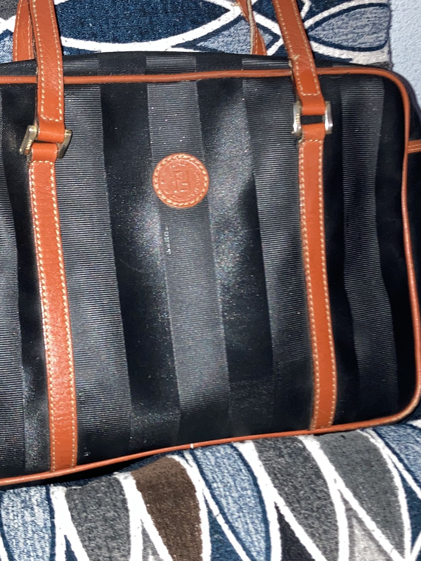 Vintage Striped FENDI Bag