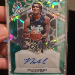 Noah Clowney Green Rookie Auto 